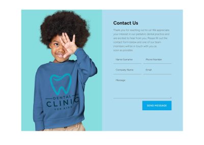 Dental Clinic Landing Page | Website created by Zollo.Design